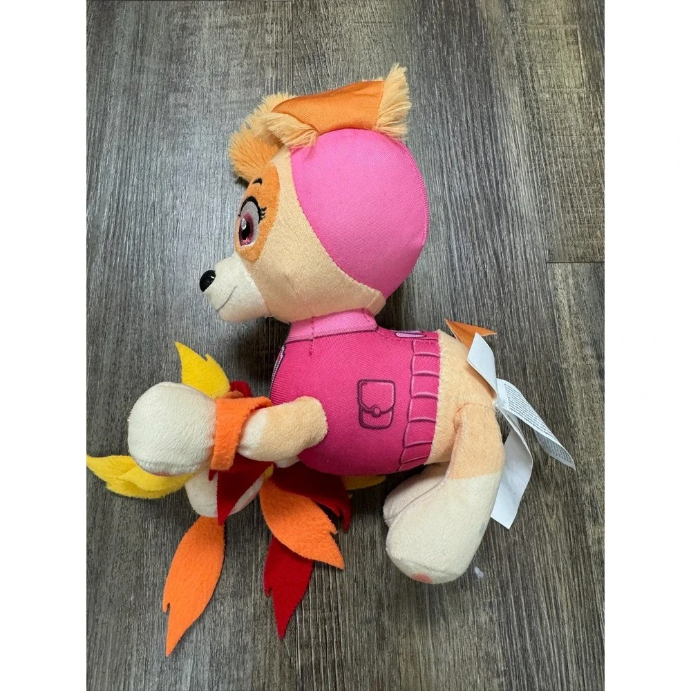 Paw Patrol Skye Plush Stuffed Animal Pink Aviator Dog Toy 6 inch 2018